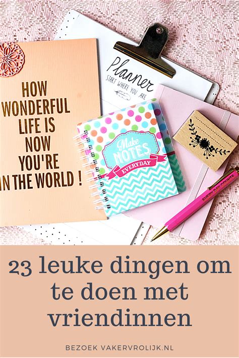 23 leuke dingen om te doen met vriendinnen